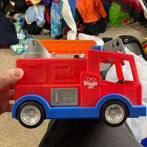 Blippi Toy Fire Truck With Sounds